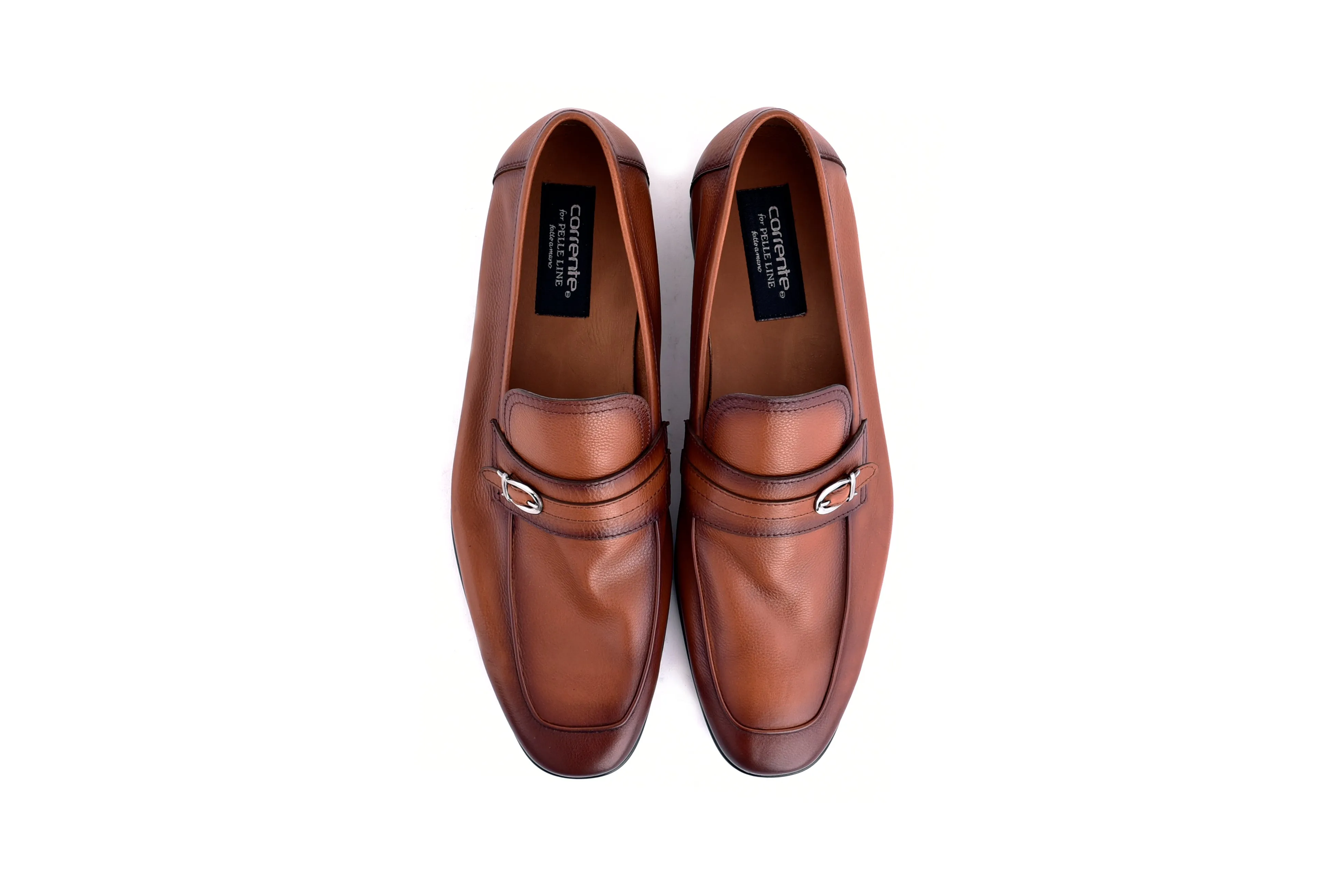 C0001118-7256 Side buckle loafer- Tan sold by Alberto Nardoni product image thumbnail 5