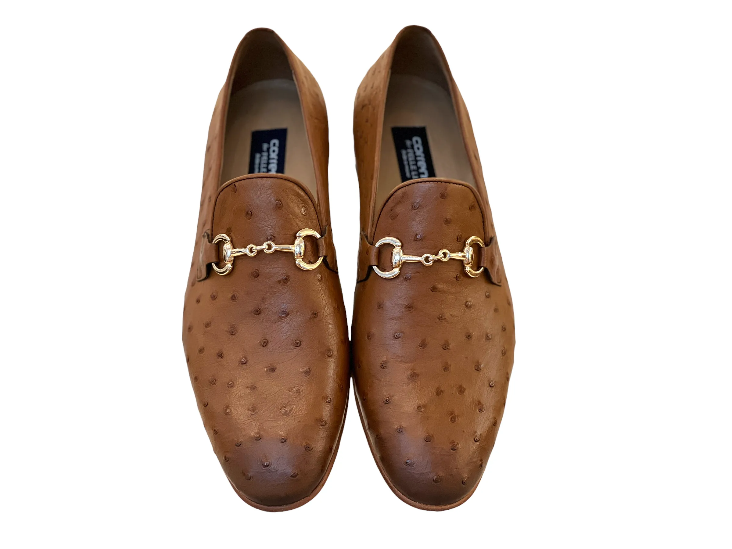 C02203-5405 Genuine Ostrich- Tan sold by Alberto Nardoni product image thumbnail 3