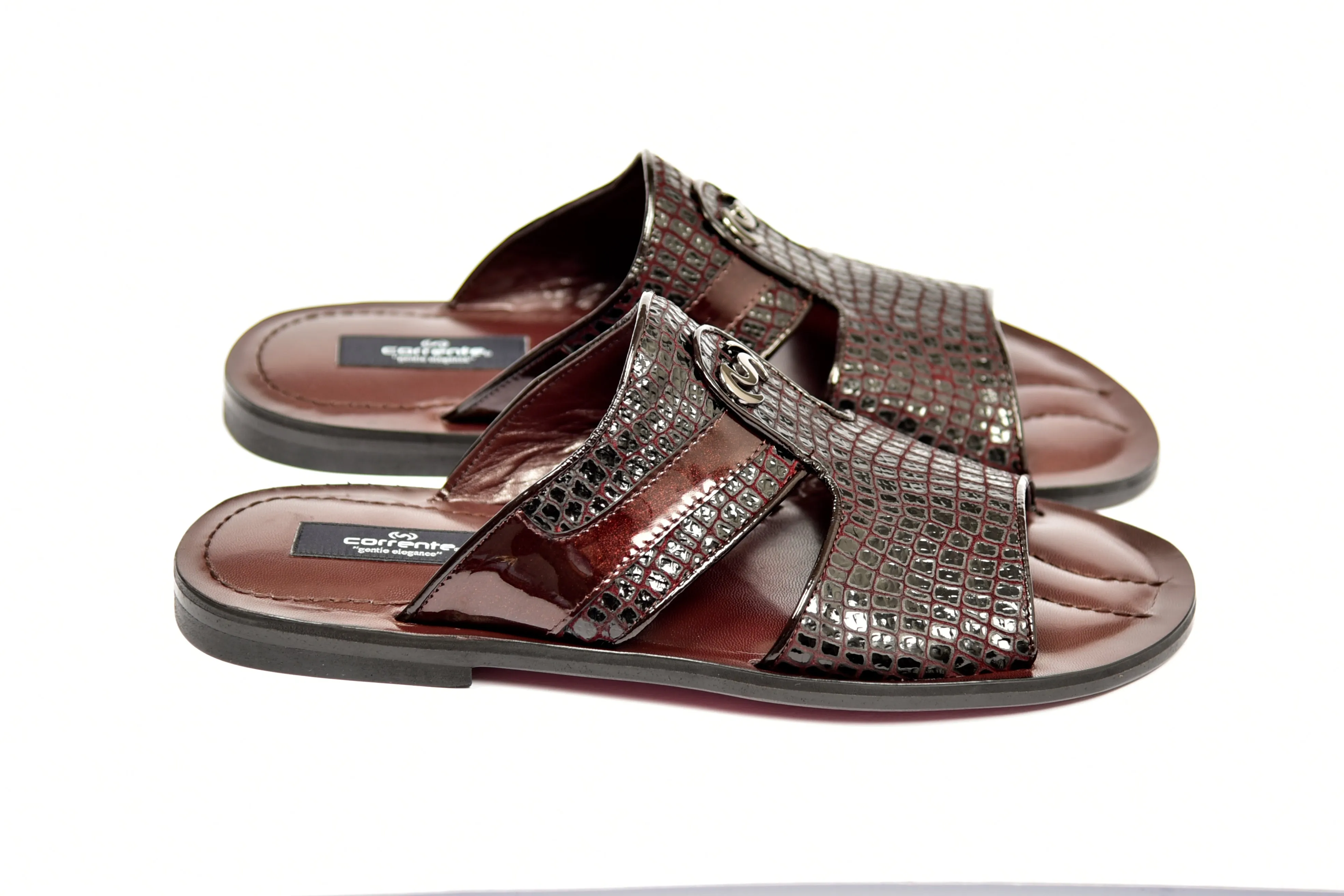 C0071-Corrente 5829 Sandal- Burgundy sold by Alberto Nardoni product image thumbnail 2