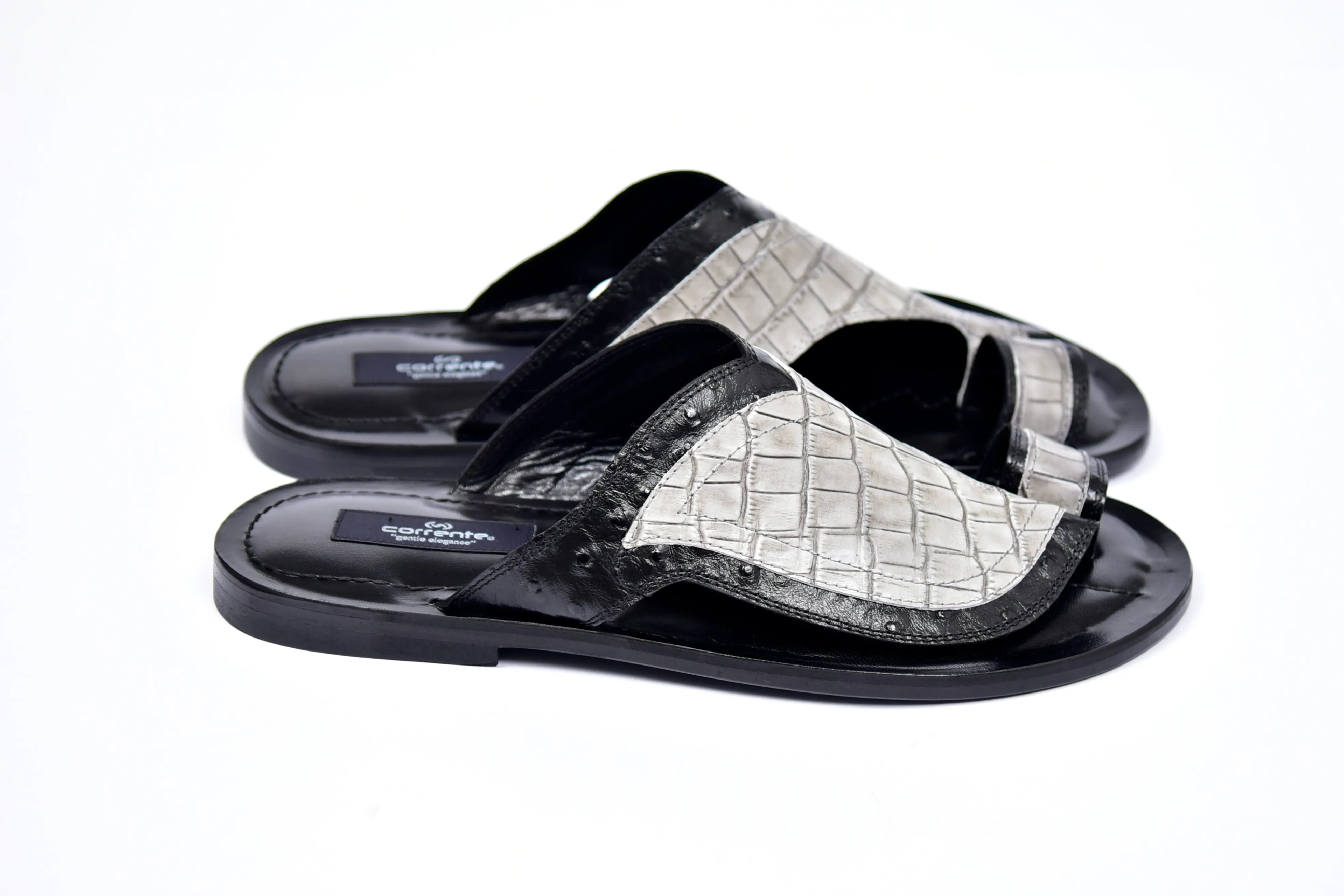 C0061-Corrente 5831 Sandal- Black-Grey sold by Alberto Nardoni product image thumbnail 2
