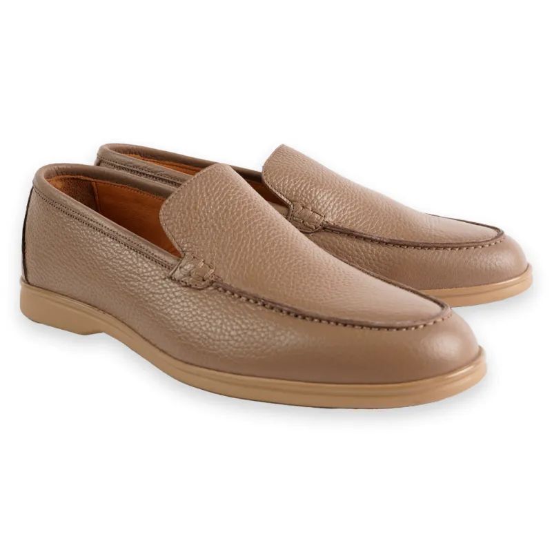 P0219-3564 Venetian Loafer- Taupe sold by Alberto Nardoni
