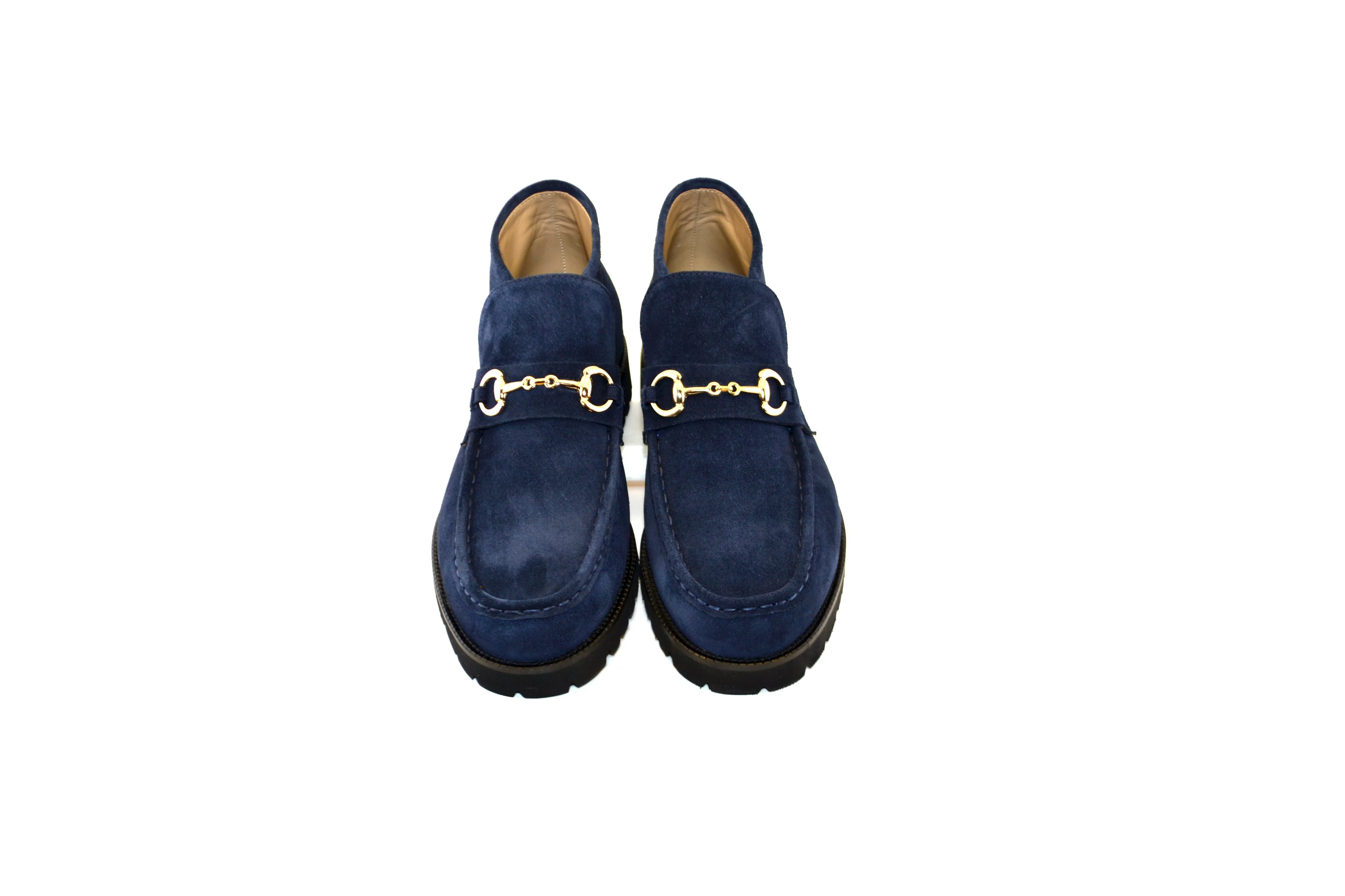 C032-5786S- Navy Suede sold by Alberto Nardoni product image thumbnail 4