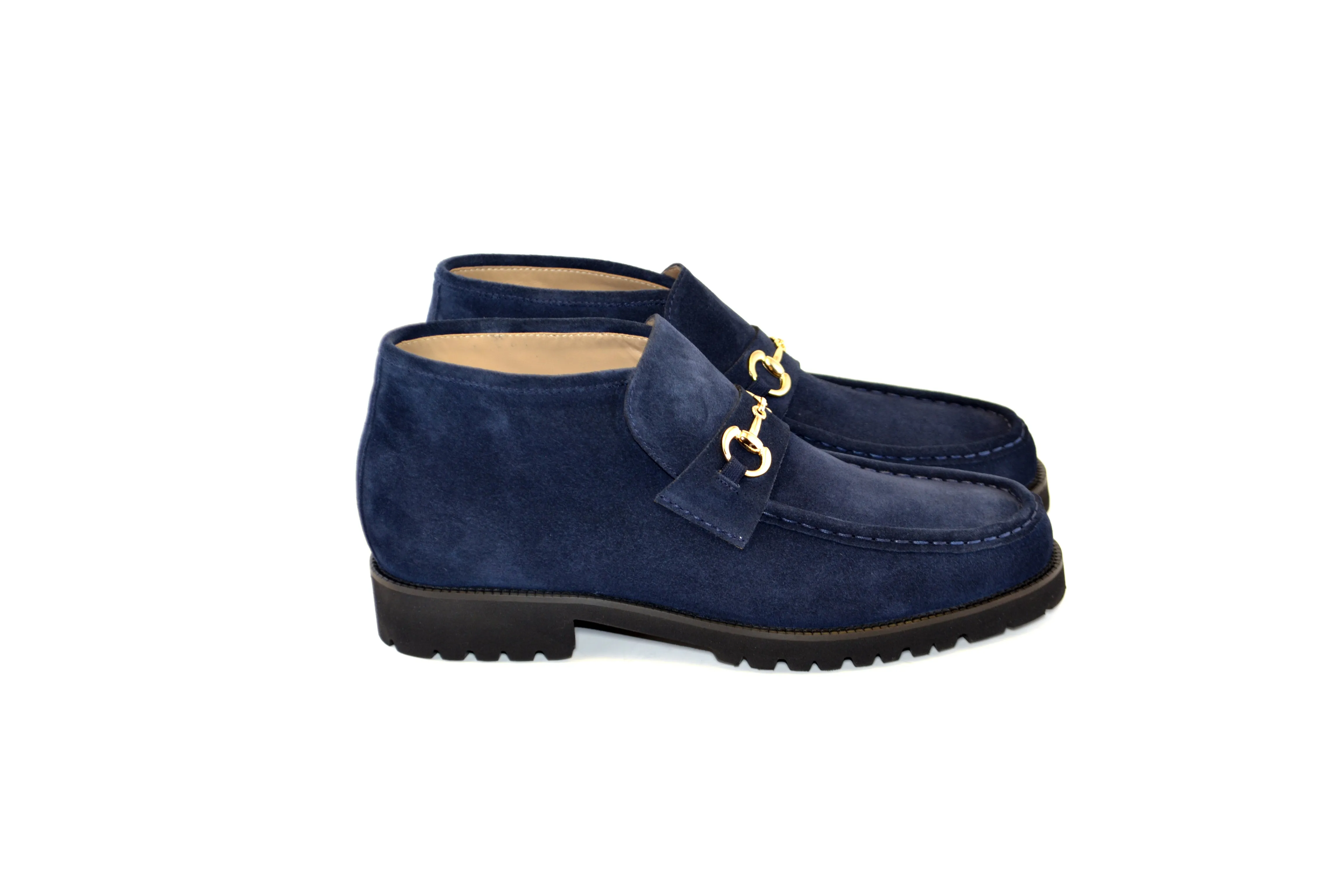 C032-5786S- Navy Suede sold by Alberto Nardoni product image thumbnail 2