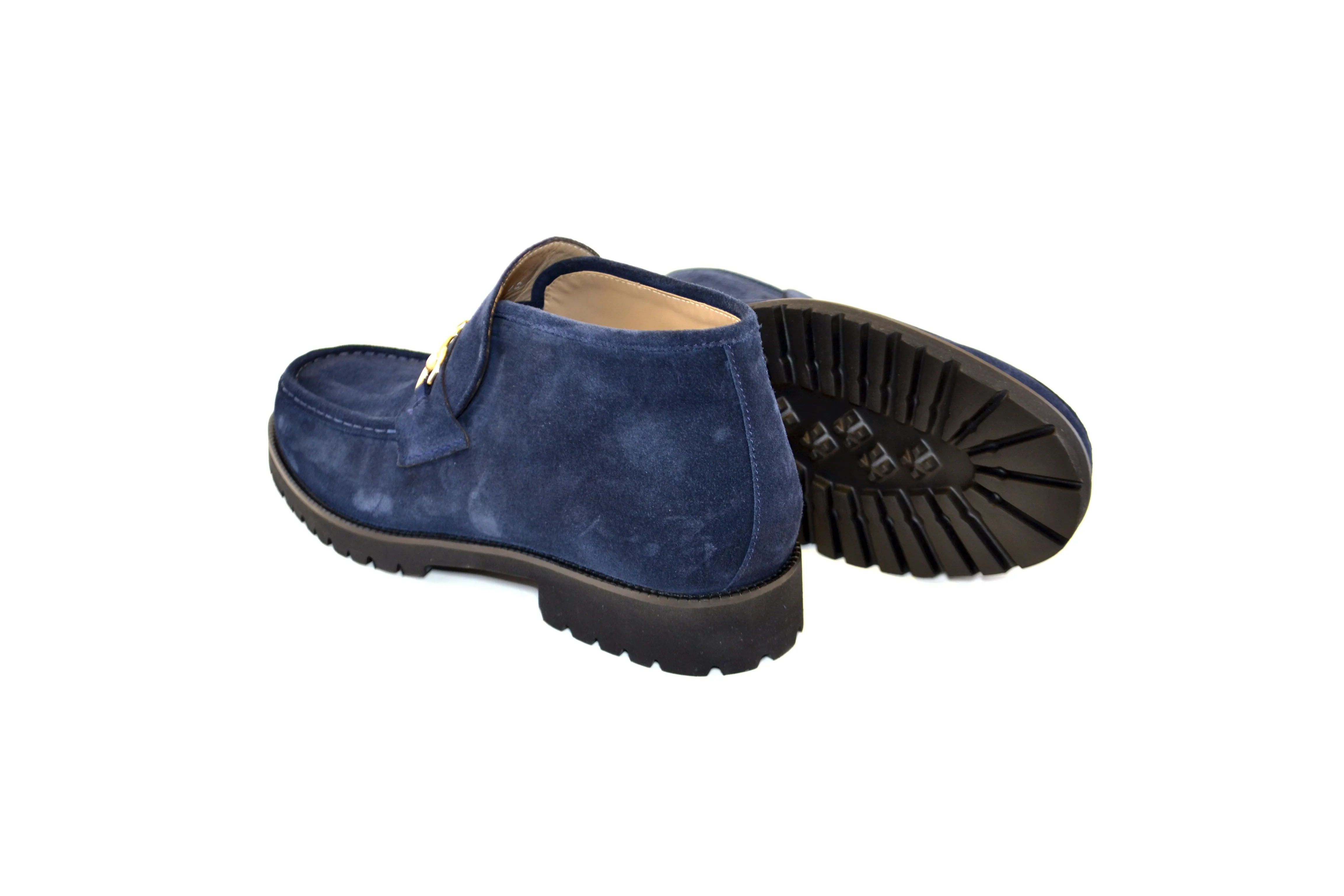 C032-5786S- Navy Suede sold by Alberto Nardoni product image thumbnail 3