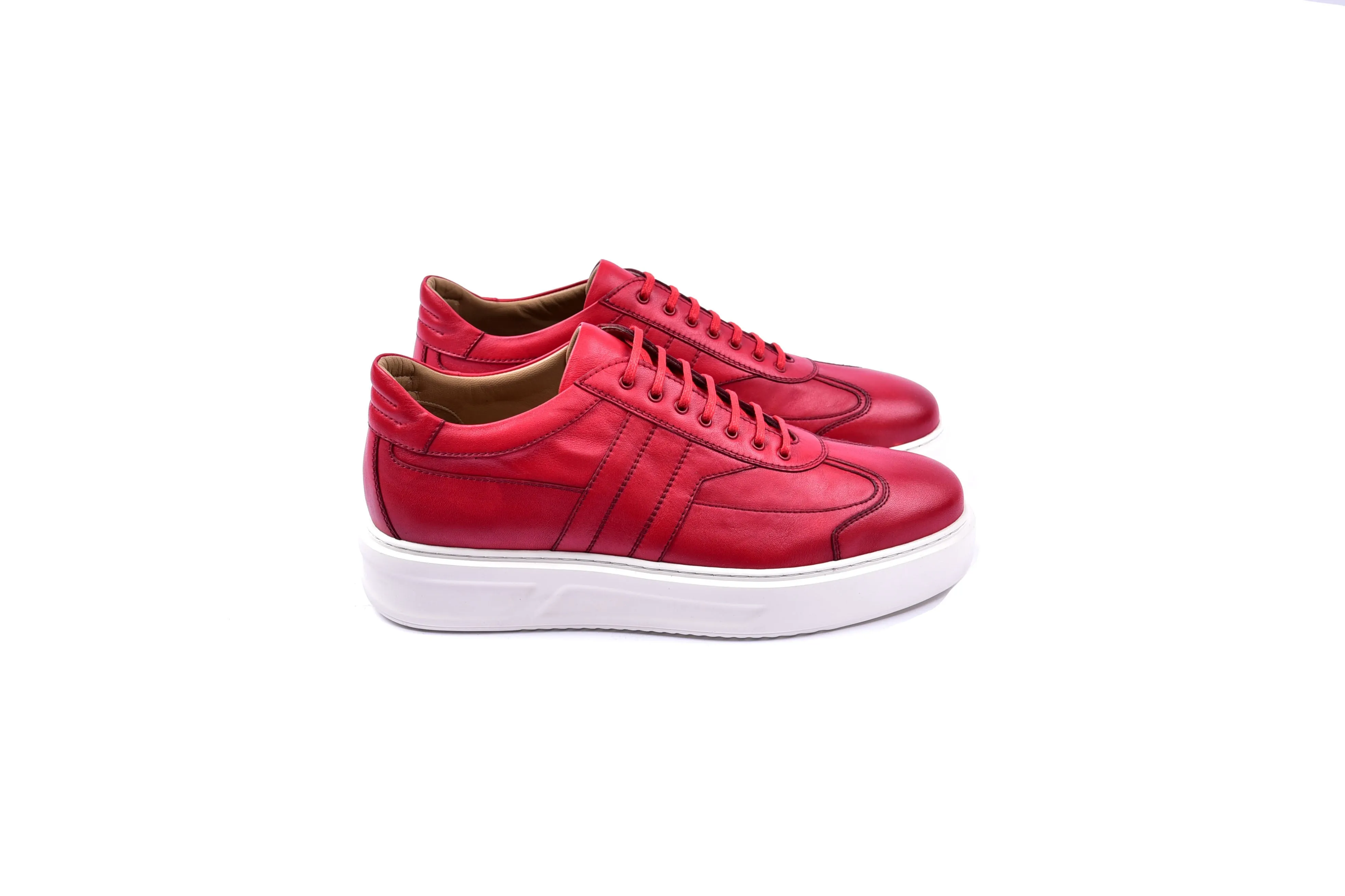 C0013016-5769 Fashion Sneaker- Red sold by Alberto Nardoni product image thumbnail 2