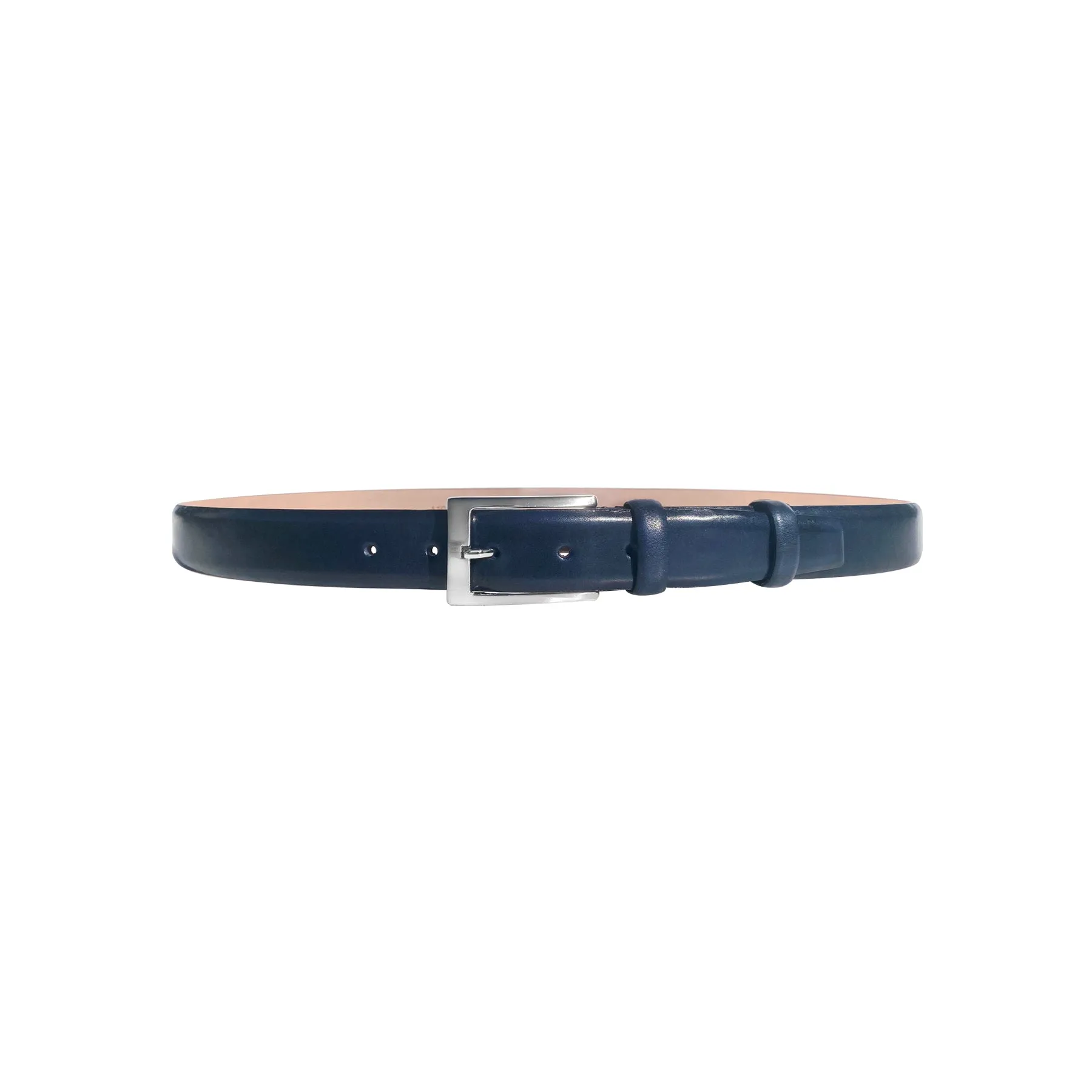 CBelt -1547 Plain Leather Belt - Navy sold by Alberto Nardoni product image thumbnail 2