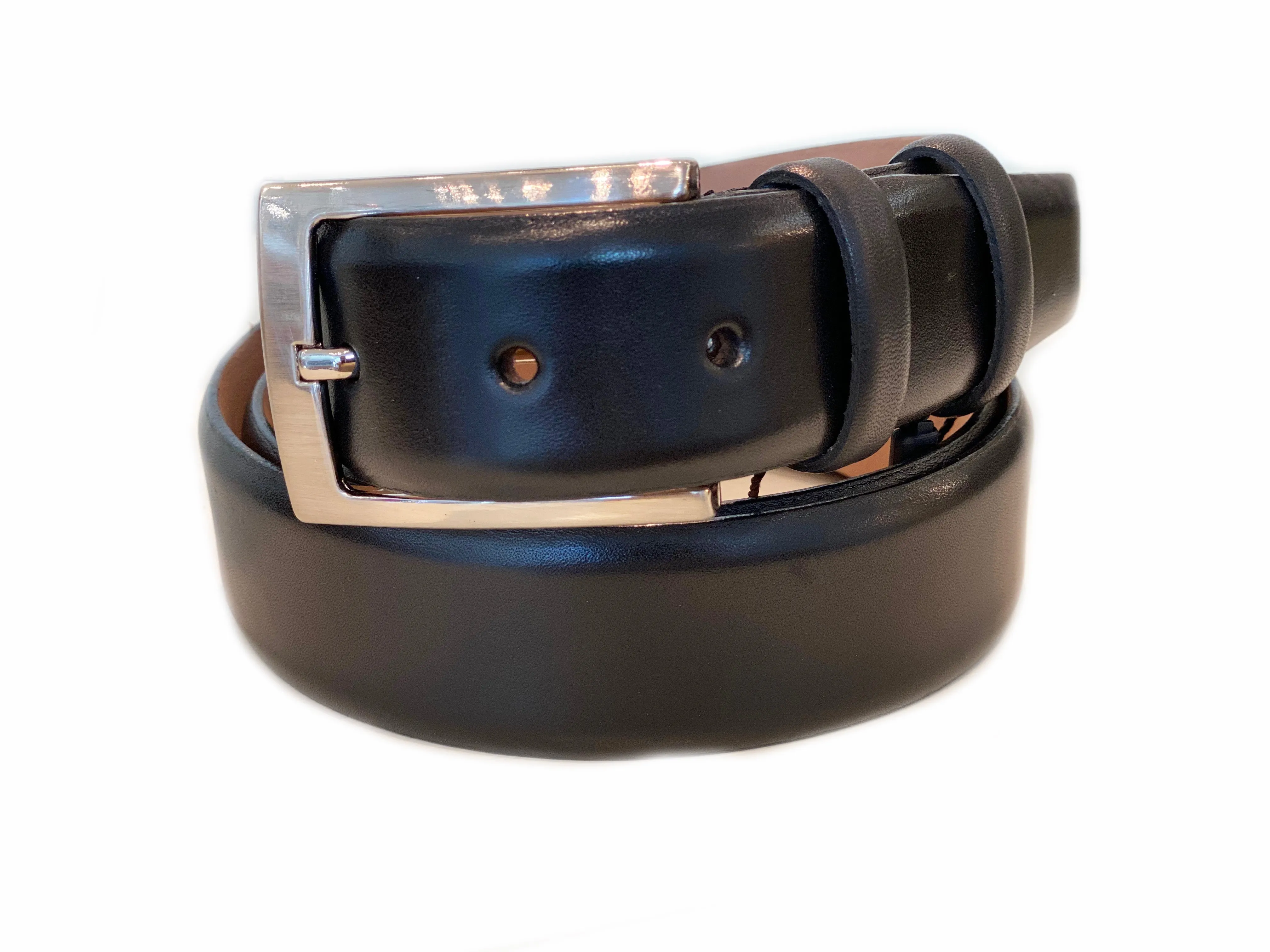 CBelt -1547 Plain Leather Belt - Brown sold by Alberto Nardoni product image thumbnail 2