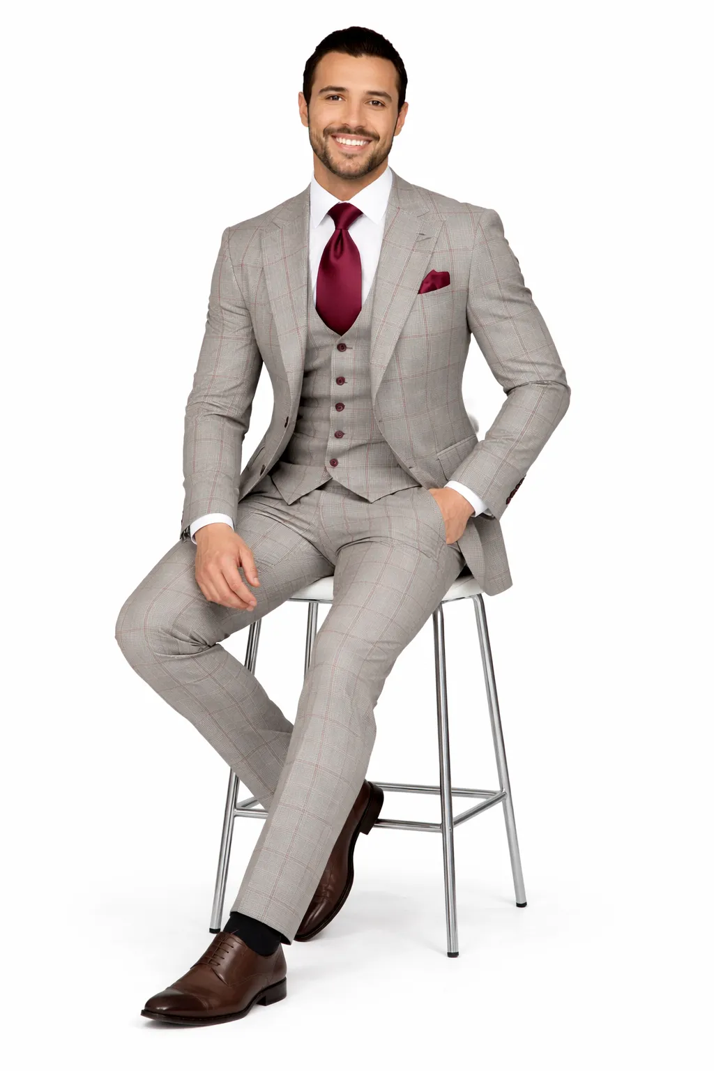 Rossi Man RM1854 Tom – Men's Slim Fit Suit for Men sold by Alberto Nardoni product image thumbnail 4