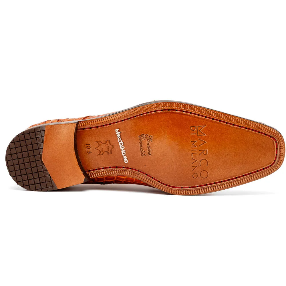 Marco Di Milano Nilo Brandy Nile Crocodile Derby Shoe sold by Alberto Nardoni product image thumbnail 5