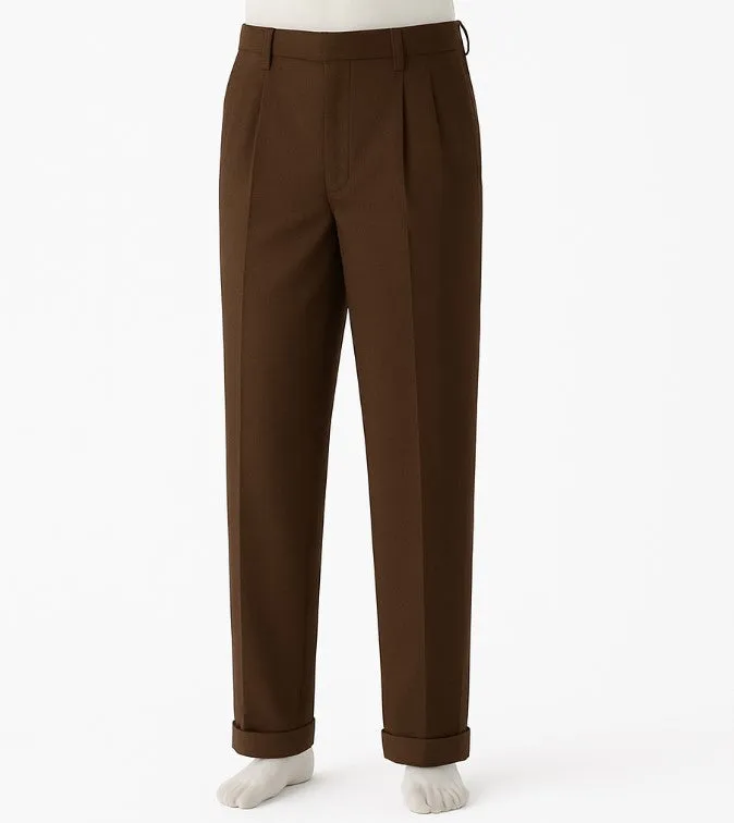 Mens Pleated Pants - Classic Style sold by Alberto Nardoni product image thumbnail 3