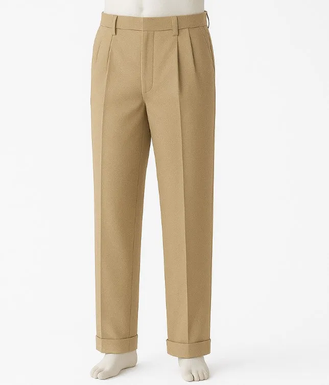 Mens Pleated Pants - Classic Style sold by Alberto Nardoni product image thumbnail 4