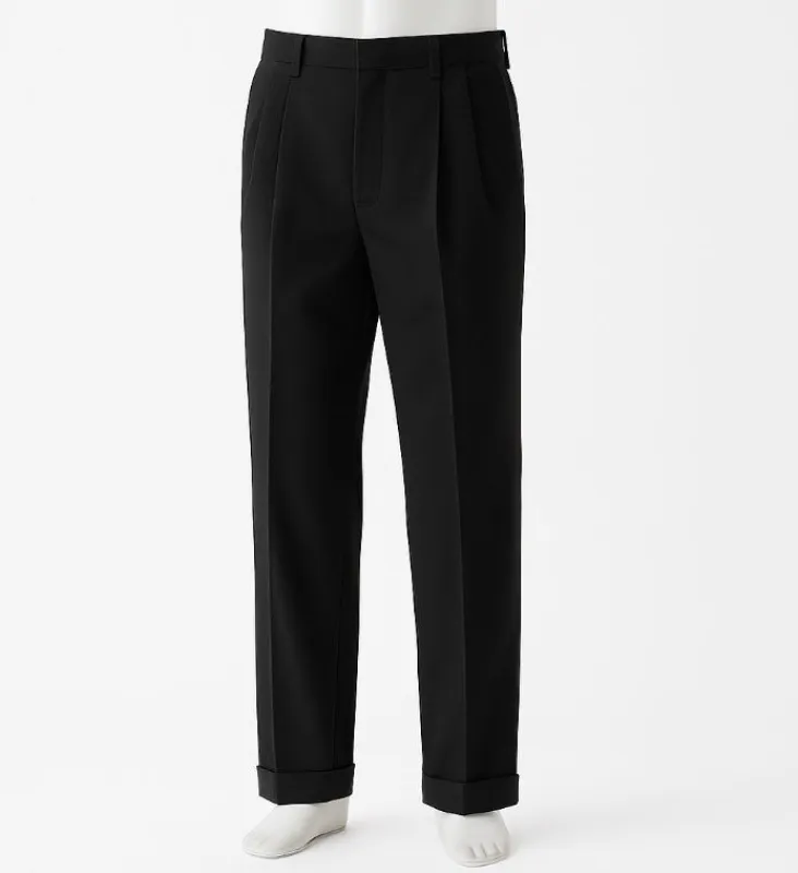Mens Pleated Pants - Classic Style sold by Alberto Nardoni