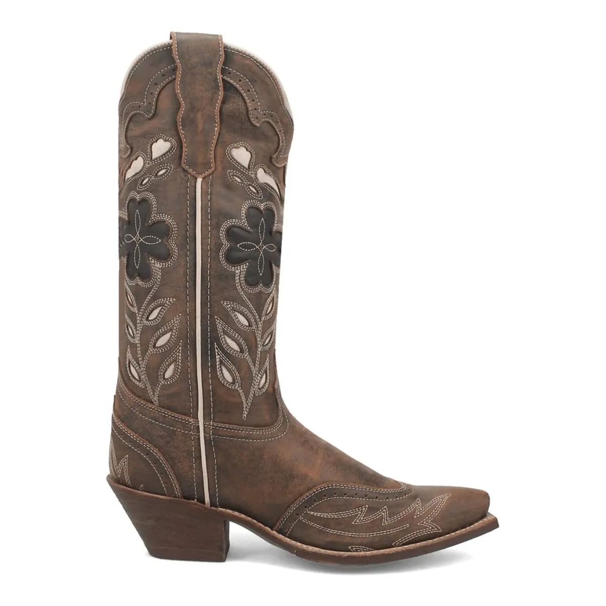 Laredo Women's Zury Snip Toe Leather Boots - Brown 54268 sold by Alberto Nardoni product image thumbnail 3