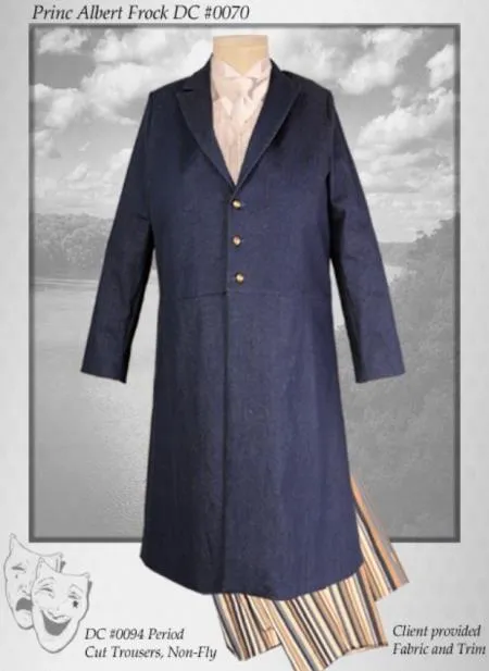 Prince Albert Coat Blue sold by Alberto Nardoni