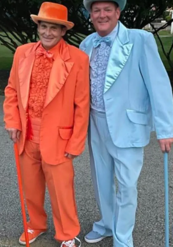 Harry and Lloyd Tuxedo - (Good Quality Not Cheap Like Other) made by Alberto Nardoni