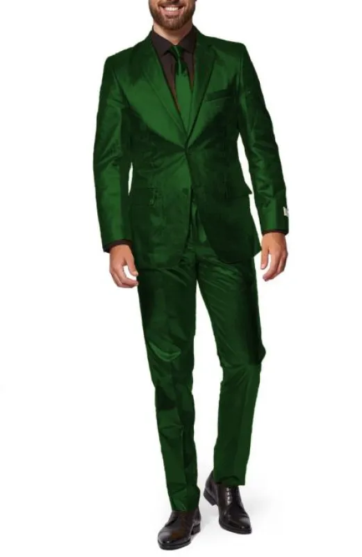 Shiny Hunter Green Suit - Shiny Tuxedo made by Alberto Nardoni