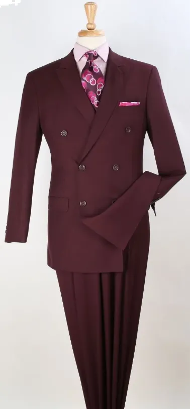 Apollo King Men's 2pc Double Breasted Suit Pleated Pants sold by Alberto Nardoni product image thumbnail 3