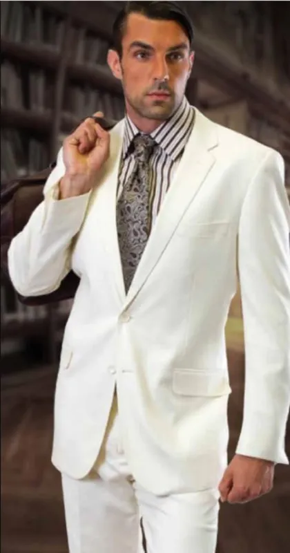 Statement Suits White made by Alberto Nardoni