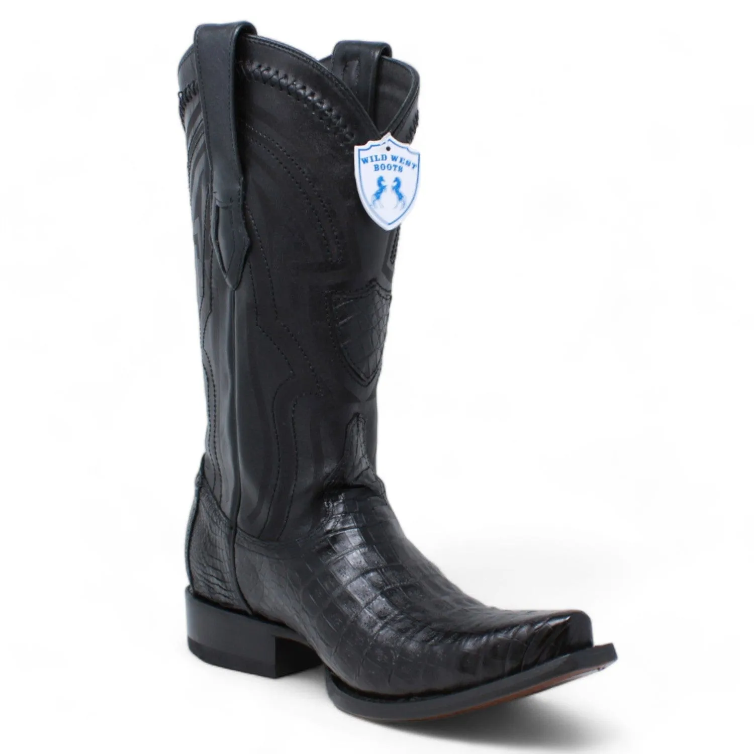 Men's Wild West Caiman Belly Skin Snip Toe Boot 294L8205 sold by Alberto Nardoni product image thumbnail 2