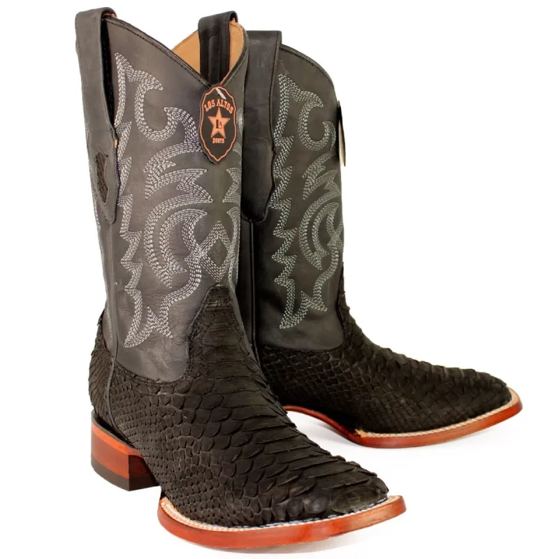 Botas de Piton Original Punta Cuadrada made by Alberto Nardoni