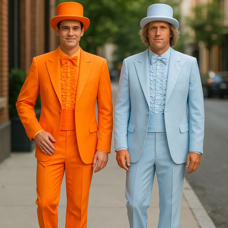 JA59725 Mens Tuxedo With Pants - Prom 2026 Suit made by Alberto Nardoni