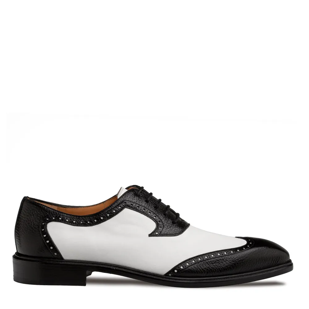 Mezlan Deer Wingtip Oxford: Luxurious Leather Dress Shoe sold by Alberto Nardoni