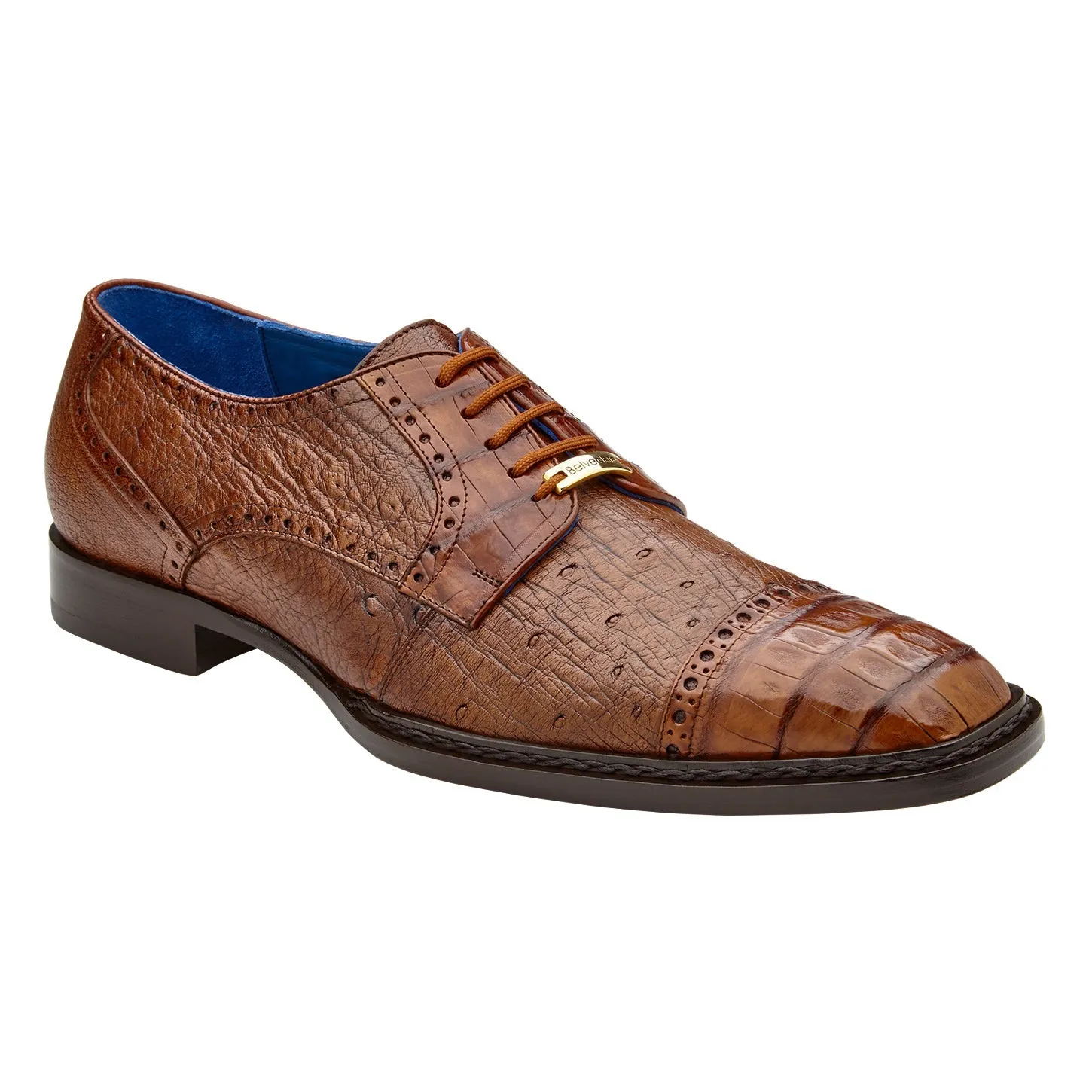 Belvedere Martino - Walnut Genuine Alligator Dress Shoe sold by Alberto Nardoni product image thumbnail 2