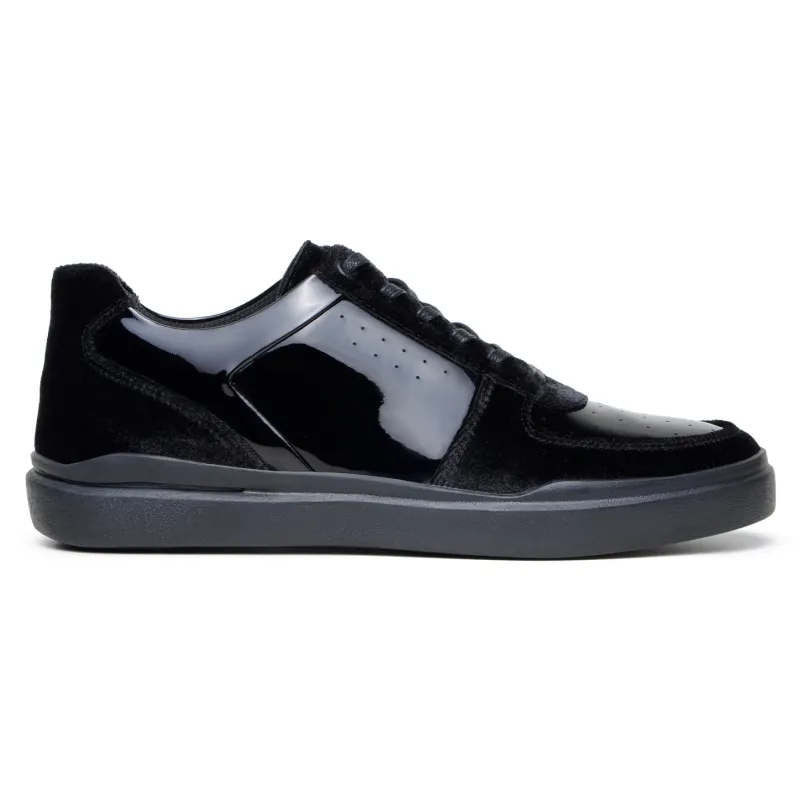 Belvedere Edmond Black Genuine Crocodile Leather Shoe made by Alberto Nardoni