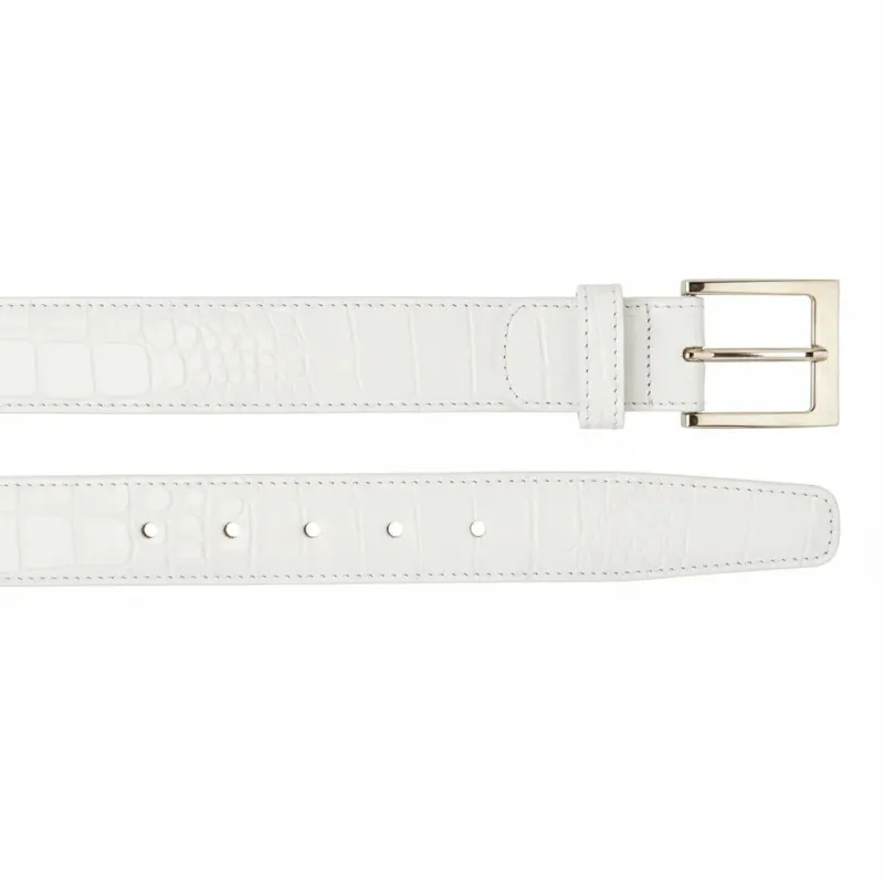 Belvedere Caiman Belt - Ant. Sport made by Alberto Nardoni