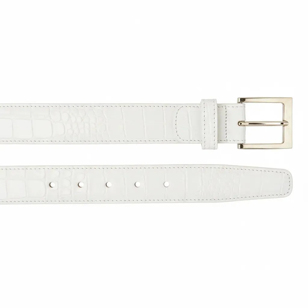 Belvedere Caiman Belt - Ant. Sport sold by Alberto Nardoni