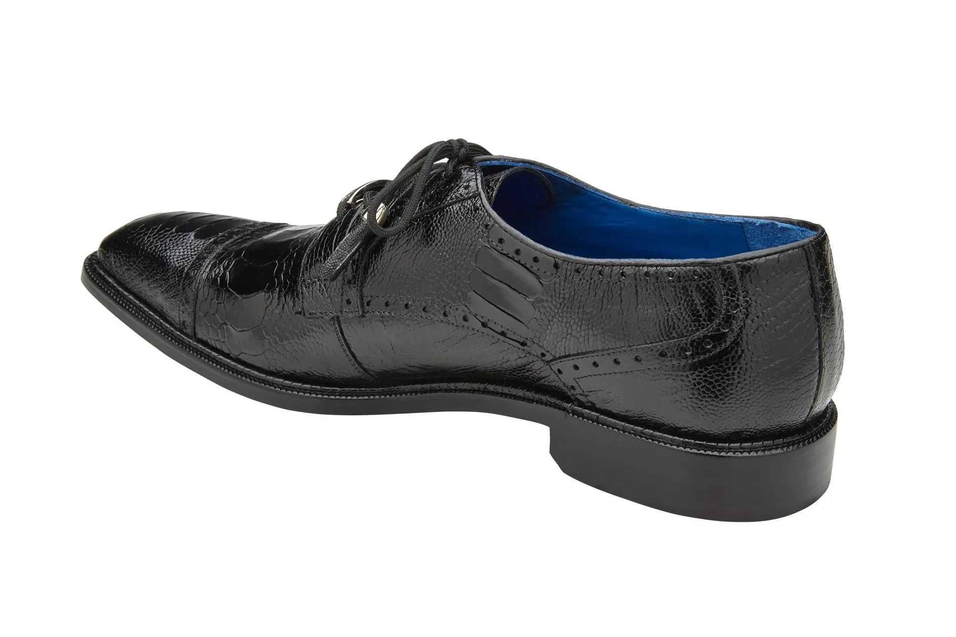 Belvedere Batta Black Genuine Crocodile Dress Shoe sold by Alberto Nardoni product image thumbnail 3