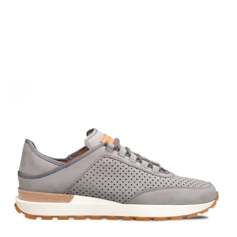 Perforated Nubuck Sneaker made by Mezlan