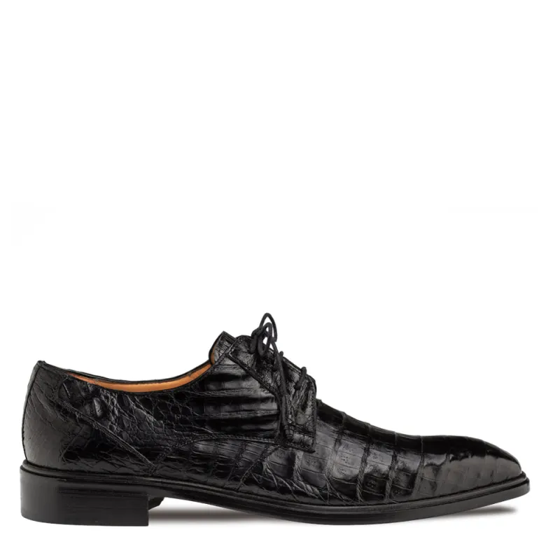 Mezlan Riverside: Luxury Crocodile Lace-Up Shoes made by Mezlan