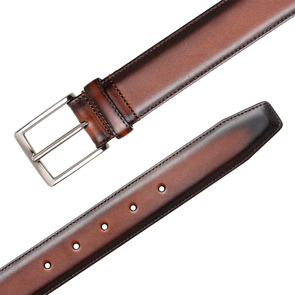 Mezlan Classic Patina Calfskin Belt sold by Alberto Nardoni product image thumbnail 2