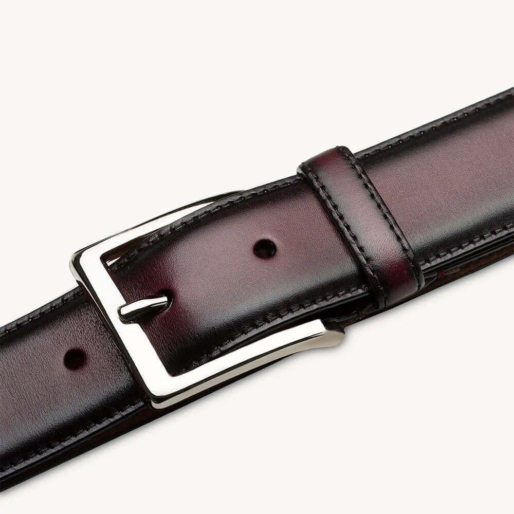 Mezlan Classic Patina Calfskin Belt sold by Alberto Nardoni product image thumbnail 4