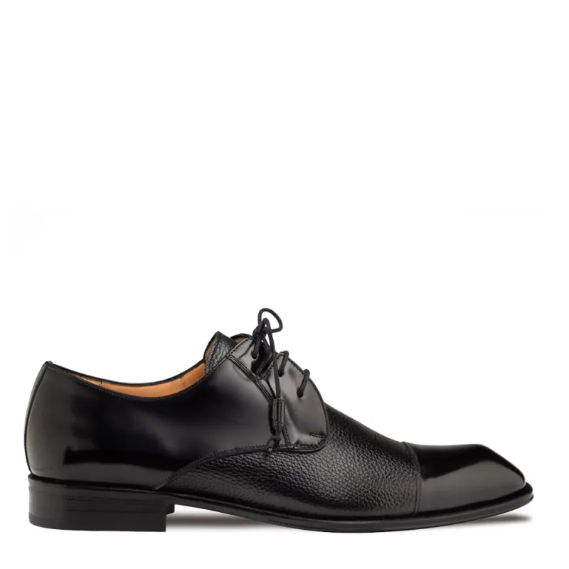Mezlan Capello Hi-Shine Calf Derby - Luxury Men's Dress Shoe made by Mezlan