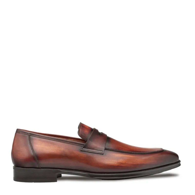 Mezlan Avenue Penny Loafer - Luxury Leather Rubber Sole made by Mezlan