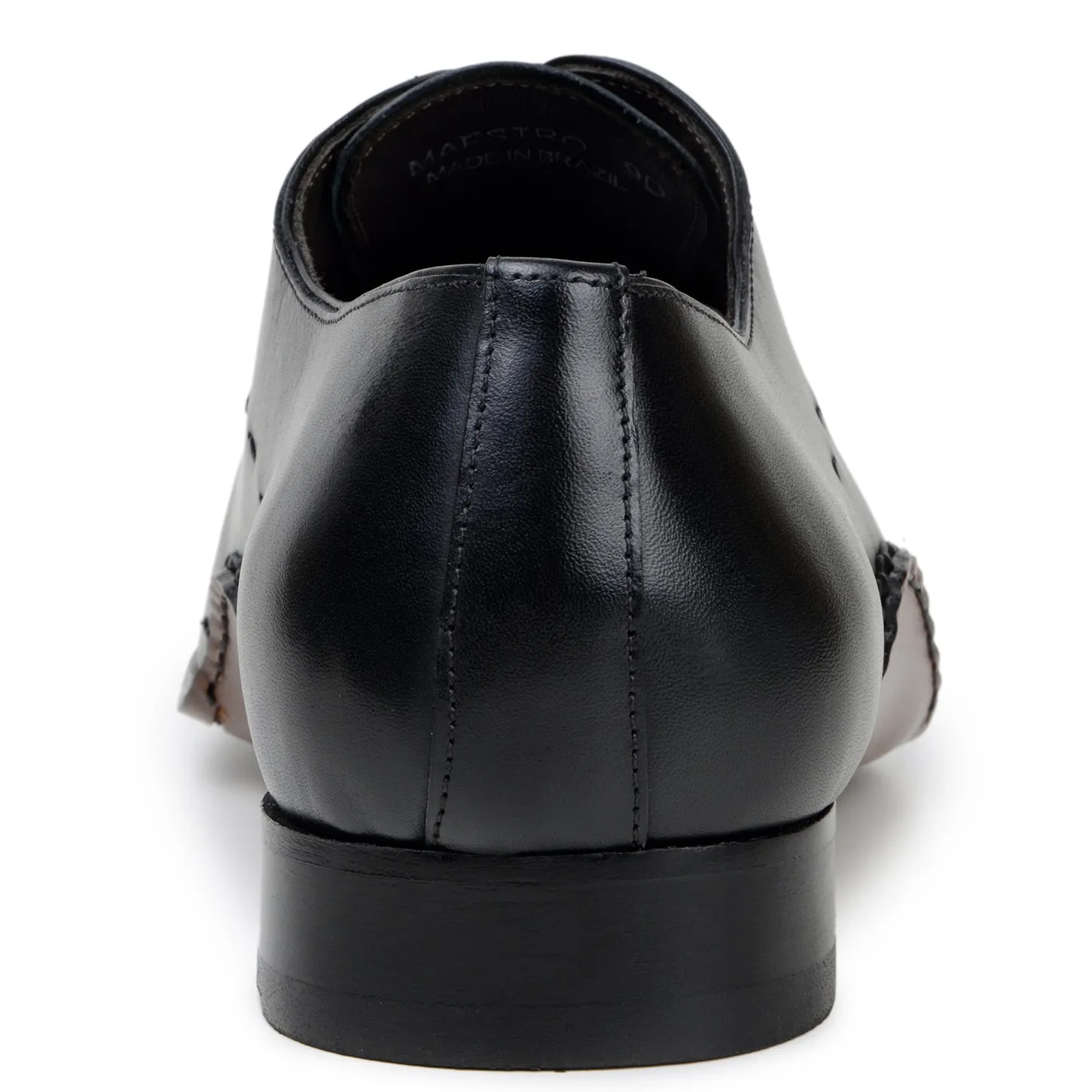 Belvedere Maestro Black Leather Oxford Dress Shoe sold by Alberto Nardoni product image thumbnail 5