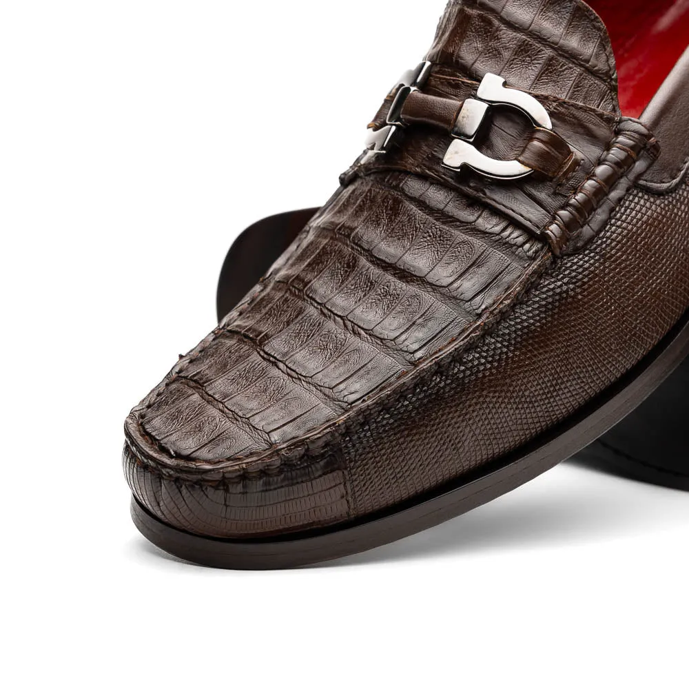 Marco Di Milano Adro Brown Leather Luxury Loafers sold by Alberto Nardoni product image thumbnail 3
