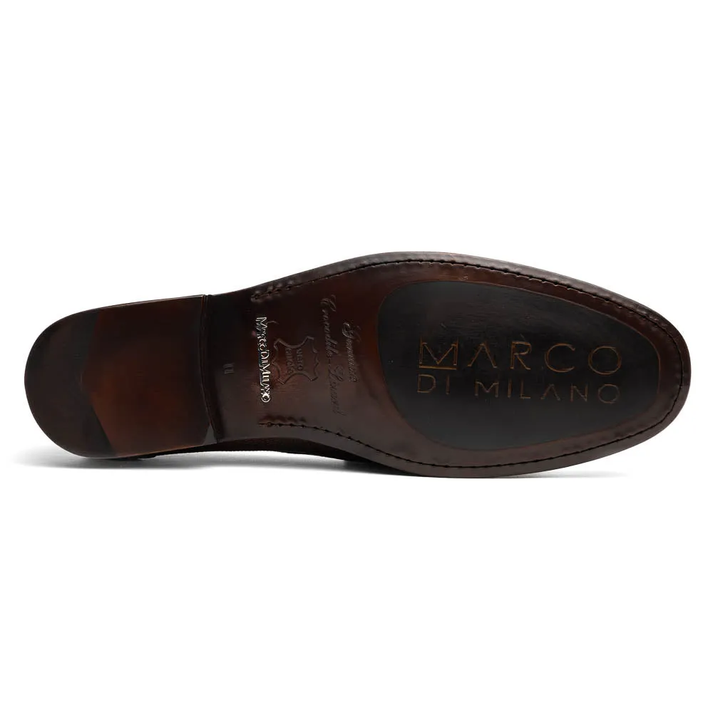 Marco Di Milano Adro Brown Leather Luxury Loafers sold by Alberto Nardoni product image thumbnail 4