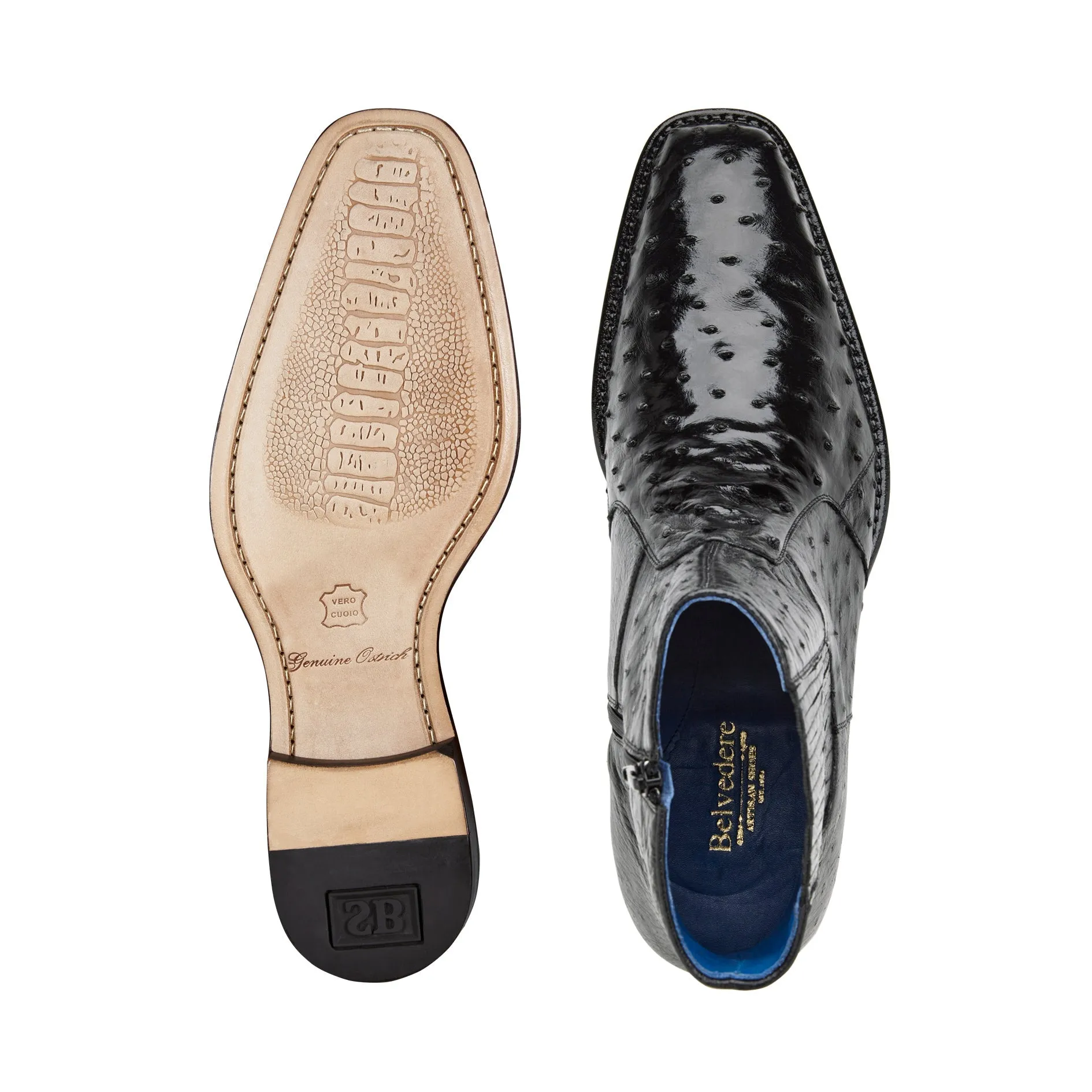 Belvedere Roger Black Genuine Alligator Oxford sold by Alberto Nardoni product image thumbnail 3
