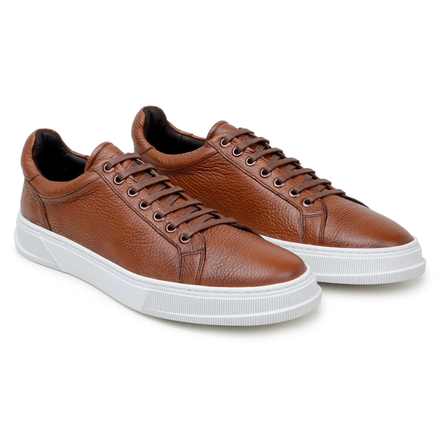 Belvedere Matteo Deerskin Loafer - Antique Tan Leather sold by Alberto Nardoni product image thumbnail 2