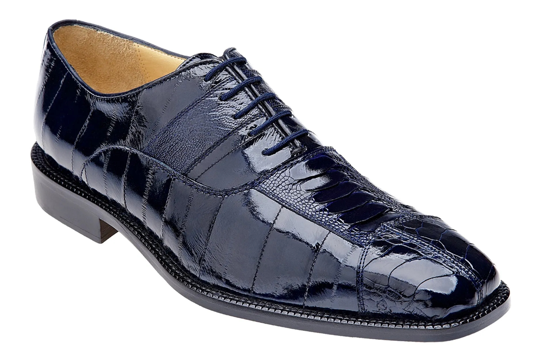 Belvedere Mare - Navy Alligator Luxury Oxford sold by Alberto Nardoni product image thumbnail 3