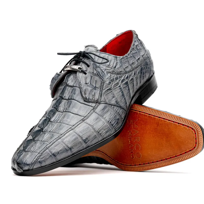 Marco Di Milano Cancun Gray Leather Loafer made by Alberto Nardoni