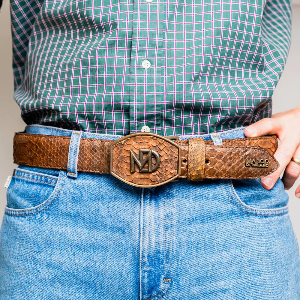 Marco Di Milano Arkansas Belt Cognac sold by Alberto Nardoni product image thumbnail 5