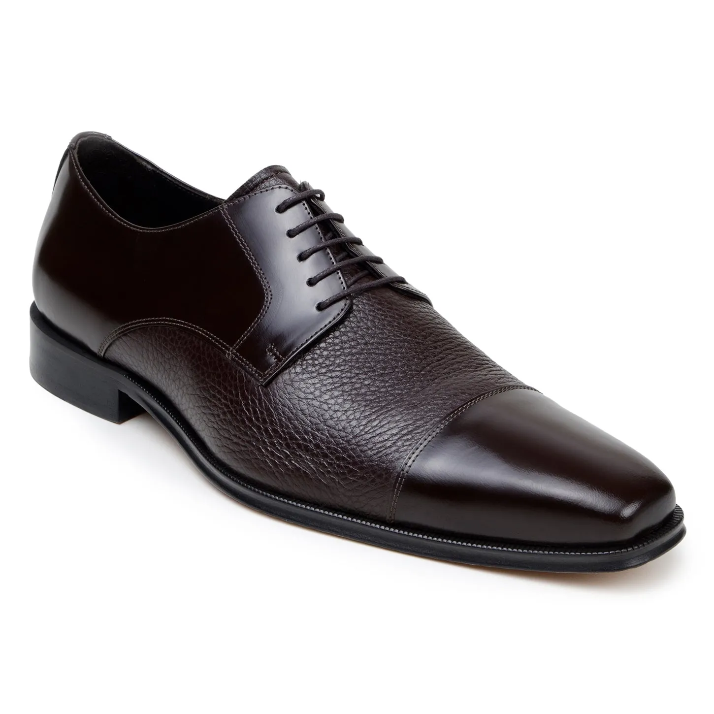 Belvedere Alexander Brown Leather Luxury Dress Shoe sold by Alberto Nardoni product image thumbnail 3