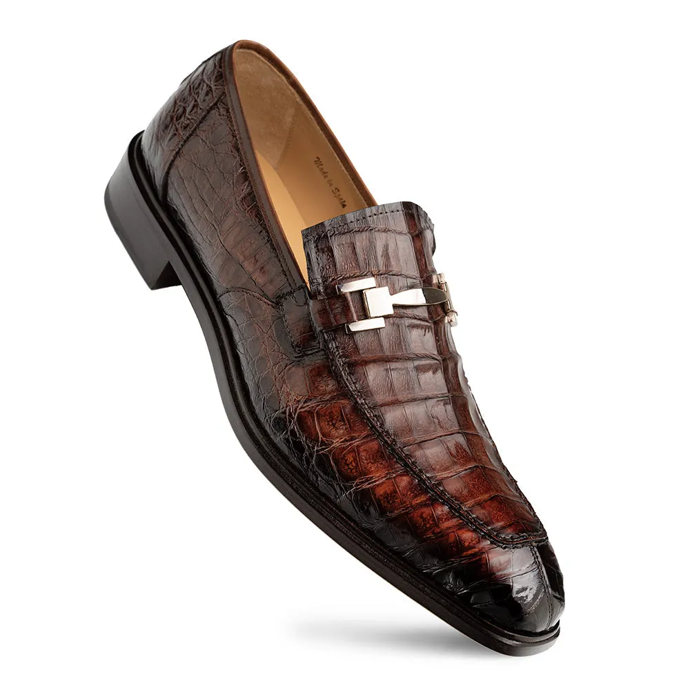 Mezlan Rhodas Croc Ornament Slip-On - Luxury Leather Loafer sold by Alberto Nardoni product image thumbnail 2