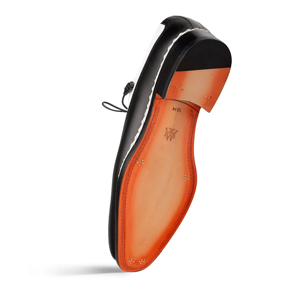 Mezlan Muro Two-Tone Leather Derby - Luxury Crafted Shoe sold by Alberto Nardoni product image thumbnail 3