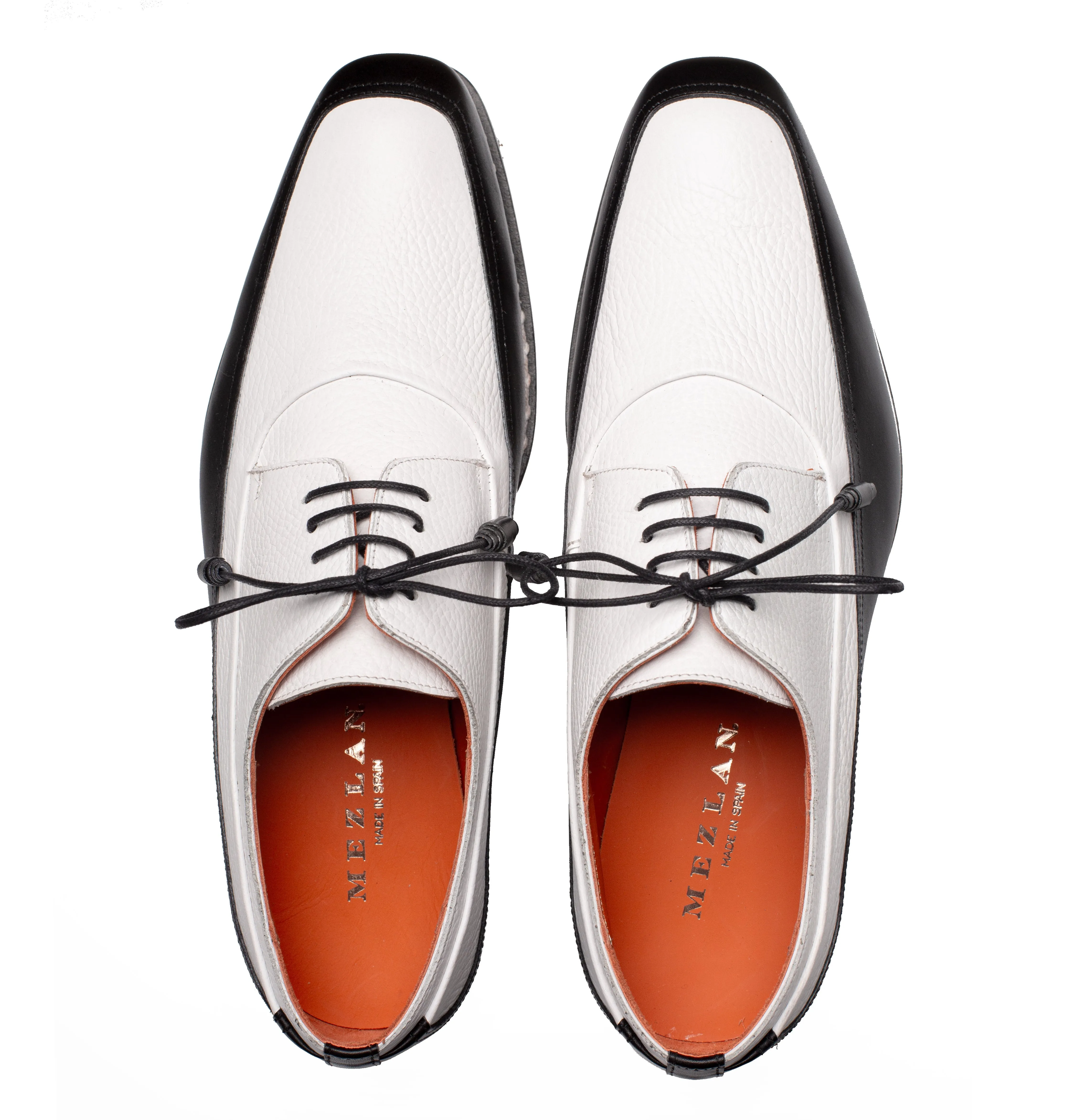 Mezlan Muro Two-Tone Leather Derby - Luxury Crafted Shoe sold by Alberto Nardoni product image thumbnail 5