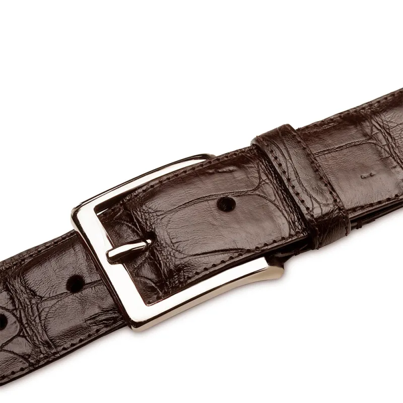 Mezlan Crocodile Belt - Luxury Classic Belt made by Mezlan